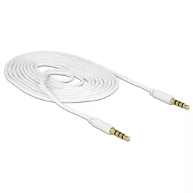   Delock 3.5mm 4.pol. jack dugó - 3.5mm 4.pol. jack dugó kábel, 2m (DL-83441)