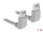 Delock Hálózati kábel RJ45 Cat.6A S/FTP felfelé néző / felfelé néző 1 m (DL-83517)