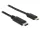 Delock Kábel USB C típus 2.0 dugó > USB 2.0 Micro-B típusú dugó 1 m fekete (DL-83602)