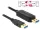 Delock 1,5 m hosszú Data Link + KM kapcsolós kábel USB 3.0 A típusú dugó > USB 3.0 A típusú dugó (DL-83647)