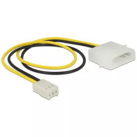   Delock tápkábel 2 tűs apa > 3 tűs anya (ventilátor) 30 cm (DL-83659)