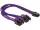 Delock tápkábel PCI Express 6 tűs anya > 2 x 8 tűs apa textil árnyékolás lila (DL-83704)