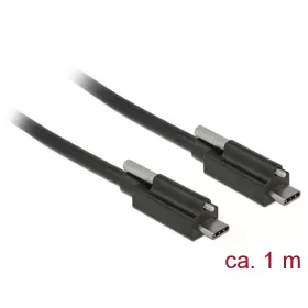  Delock SuperSpeed USB 10 Gbps (USB 3.1 Gen 2) kábel USB Type-C  apa csatlakozó > USB Type-C  apa csa (DL-83719)