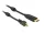 Delock Kábel mini Displayport 1.2-dugós csatlakozó csavarral > HDMI-csatlakozódugó 4K aktív fekete2m (DL-83730)