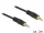 Delock Stereo Jack kábel 3.5 mm 3 pin apa > apa 3 m fekete (DL-83748)