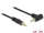 Delock Stereo Jack kábel 3.5 mm 3 pin apa > apa 3 m 90  fekete (DL-83758)