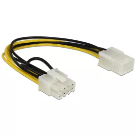   Delock Tápkábel PCI Expressz 6 tűs anya > 8 tűs apa (DL-83775)