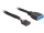 Delock kábel USB 2.0 pin header anya > USB 3.0 pin header apa 45 cm (DL-83776)