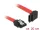 Delock 6 Gb/s sebességet biztosító SATA-kábel egyenes csatlakozódugóval > felfelé néző SATA-csatlako (DL-83972)