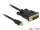 Delock Kábel mini Displayport 1.1 dugó > DVI 24+1 dugó 1 m (DL-83988)