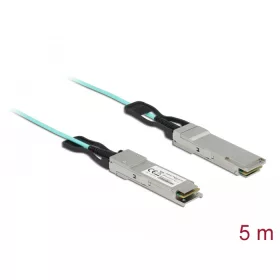 Delock Aktív optikai kábel QSFP+ 5 m (DL-84048)