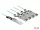 Delock Aktív optikai kábel QSFP+ > 4 x SFP+ 3 m (DL-84058)