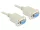 Delock soros null modem kábel, 9 pin anya / anya, 3 m (DL-84169)