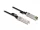 Delock Twinaxiális kábel, SFP+ csatlakozódugó > SFP+ csatlakozódugó, 10 m (DL-84219)