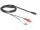 Delock audio DC jack 3.5 mm kábel, apa > 2 x RCA apa, 10 m (DL-84277)