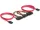 Delock SATA kábel 2 HDD-hez, all in one, 3 Gbs, 20cm/50cm (DL-84356)