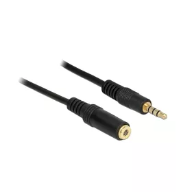   Delock hosszabbító kábel sztereó 3.5 mm jack apa / anya iPhonehoz 4 érintkezős 2 méteres (DL-84667)