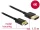 Delock Nagysebességu HDMI-kábel Ethernettel - HDMI-A > HDMI Mini-C- 3D4K, 1,5 m, vékony, prémium (DL-84777)