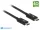 Delock Thunderbolt 3 (40 Gb/s) USB-C kábel, csatlakozódugó > csatlakozódugó, passzív, 0,5 m, 5 A, (DL-84844)