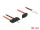 Delock SATA-kábel, 6 Gb/s, 7 tus csatlakozóhüvely + 4 tus Floppy-csatlakozóhüvely (5 V + 12 V) > SAT (DL-84852)