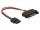 Delock SATA-tápkábel 15 tus csatlakozódugóval > Slim SATA-tápcsatlakozó 6 tus csatlakozó 10cm (DL-84873)