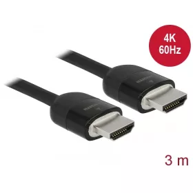 Delock Prémium HDMI kábel 4K 60 Hz 3 m (DL-84965)