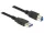 Delock USB 3.0-s kábel A-típusú csatlakozódugóval > USB 3.0-s, B-típusú csatlakozódugóval, 1,5 m, fe (DL-85067)