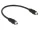 Delock 3.5 mm sztereó jack kábel anya csavarmenetes > 3.5 mm sztereó jack anya csavarmenetes 25 cm (DL-85115)
