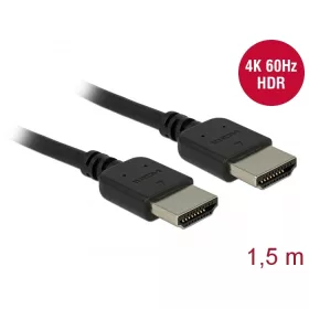 Delock Prémium HDMI kábel 4K 60 Hz 1,5 m (DL-85216)