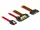 Delock SATA-kábel, 6 Gb/s, 7 tus csatlakozóhüvely + 15 tus SATA-csatlakozódugó > 22 tus SATA-csatlak (DL-85228)