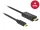 Delock Kábel USB Type-C csatlakozódugó > HDMI csatlakozódugó (DP váltakozó) 4K 60 Hz,3 m,fekete (DL-85292)