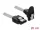 Delock SATA 6 Gb/s kábel egyenes - lefelé 90fok 20 cm áttetsző (DL-85344)