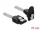 Delock SATA 6 Gb/s kábel egyenes - lefelé 90fok 70 cm áttetsző (DL-85347)
