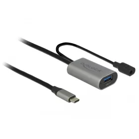   Delock Aktív USB 3.1 Gen 1 bovíto kábel USB Type-C  - USB A-típusú 5 m (DL-85391)