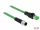 Delock Hálózati kábel M12 4 tűs D-kódú RJ45 csatlakozóhoz PVC borítás 2 m hosszú (DL-85438)