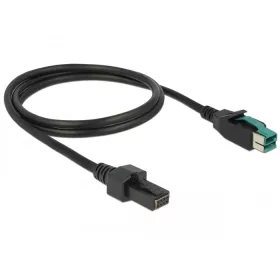   Delock Átalakító, M.2 aljzat B+M nyílással, csatlakozódugó - 4 x USB 5 Gbps A-típusú hüvely 50 cm hosszú kábellel (DL-85482)
