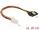 Delock P4 kábel apa > SATA 15 tus anya 20 cm (DL-85519)