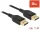 Delock DisplayPort kábel 8K 60 Hz 1 m DP 8K tanúsítvánnyal (DL-85658)