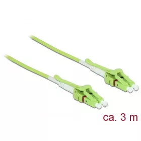   Delock Kábel, optikai szálas LC > LC többszörös OM5, Uniboot, 3 m (DL-85690)