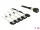 Delock Kabel Mini SAS HD SFF-8643 > 4 x SATA 7 Pin + Sideband 1 m Metall (DL-85732)
