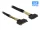 Delock U.2 SFF-8639-s bővítőkábel csatlakozódugóval > U.2 SFF-8639-s, csatlakozóhüvellyel, 0,5 m (DL-85738)