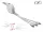 Delock 3 az 1-ben visszahúzható fehér USB töltokábel 8 tus- / Micro-USB- / USB Type-C  végzodéssel (DL-85850)