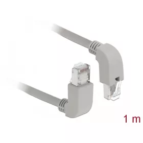   Delock Hálózati kábel RJ45 Cat.6 S/FTP felfelé néző / lefelé néző 1 m (DL-85862)