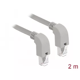   Delock Hálózati kábel RJ45 Cat.6 S/FTP lefelé néző / lefelé néző 2 m (DL-85869)