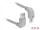 Delock Hálózati kábel RJ45 Cat.6A S/FTP felfelé néző / lefelé néző 0,5 m (DL-85870)