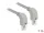 Delock Hálózati kábel RJ45 Cat.6A S/FTP lefelé néző / lefelé néző 1 m (DL-85877)