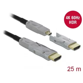 Delock Aktív optikai kábel HDMI 4K 60 Hz 25 m (DL-85883)