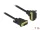 Delock DVI kábel 24+1 apa - 24+1 apa hajlított 1 m (DL-85893)