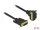 Delock DVI kábel 24+1 apa - 24+1 apa hajlított 2 m (DL-85894)