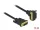 Delock DVI kábel 24+1 apa - 24+1 apa hajlított 3 m (DL-85895)